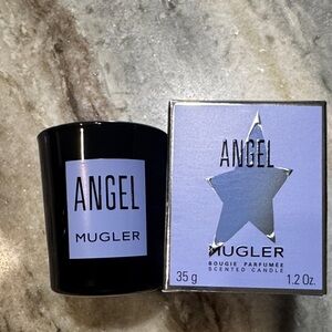 Mugler Angel Scented Candle - Black and Blue